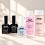 NAILDREAMS UV-Nagellack Starterset mit LED-Lampe – 6 Farben