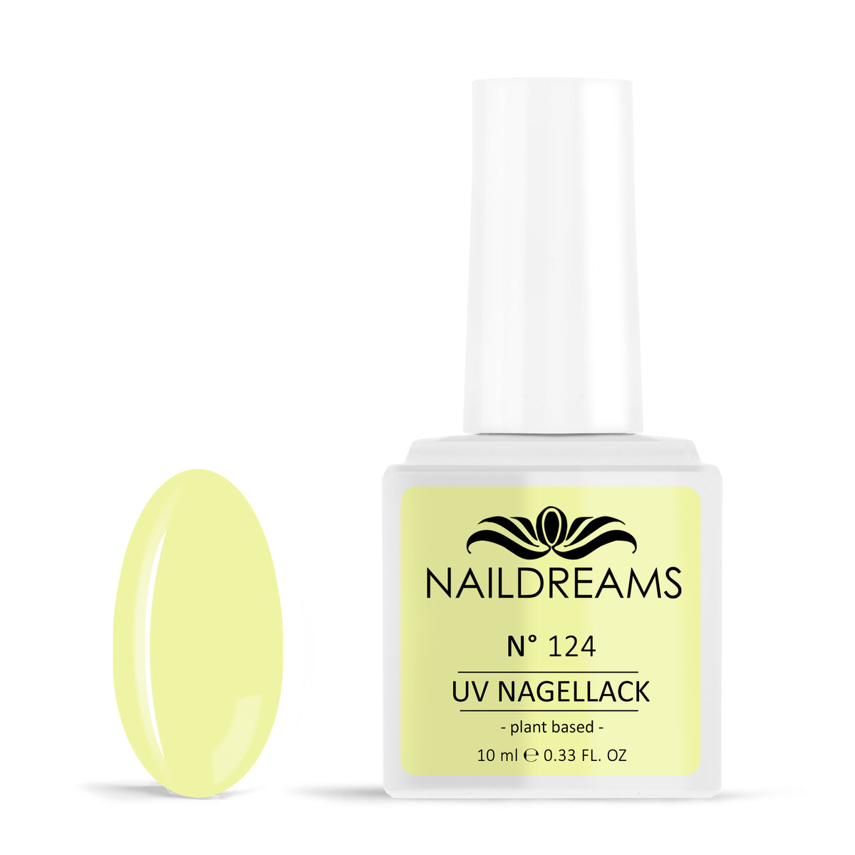 UV NAGELLACK - N° 124 - PASTEL LEMON
