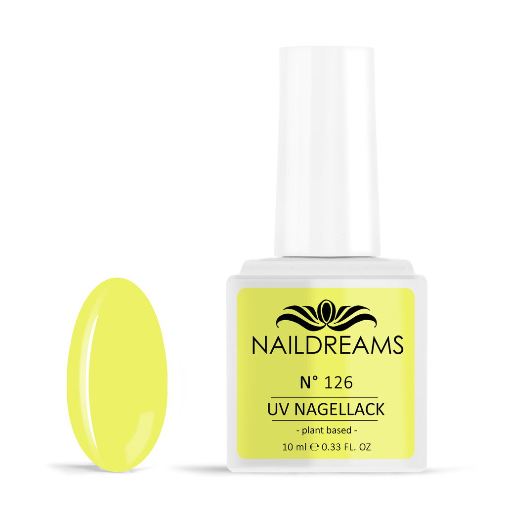 UV NAGELLACK - N° 126 - NEON LEMON