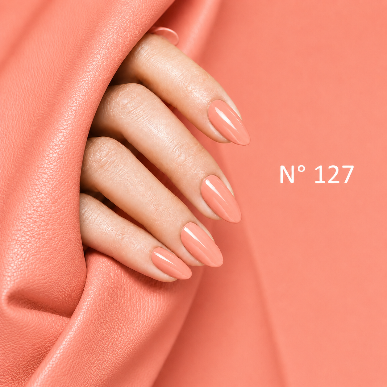UV NAGELLACK - N° 127 - CORAL PEACH