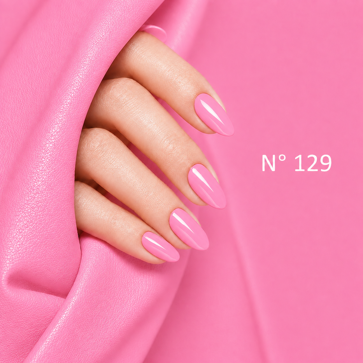 UV NAGELLACK - N° 129 - BUBBLEGUM PINK