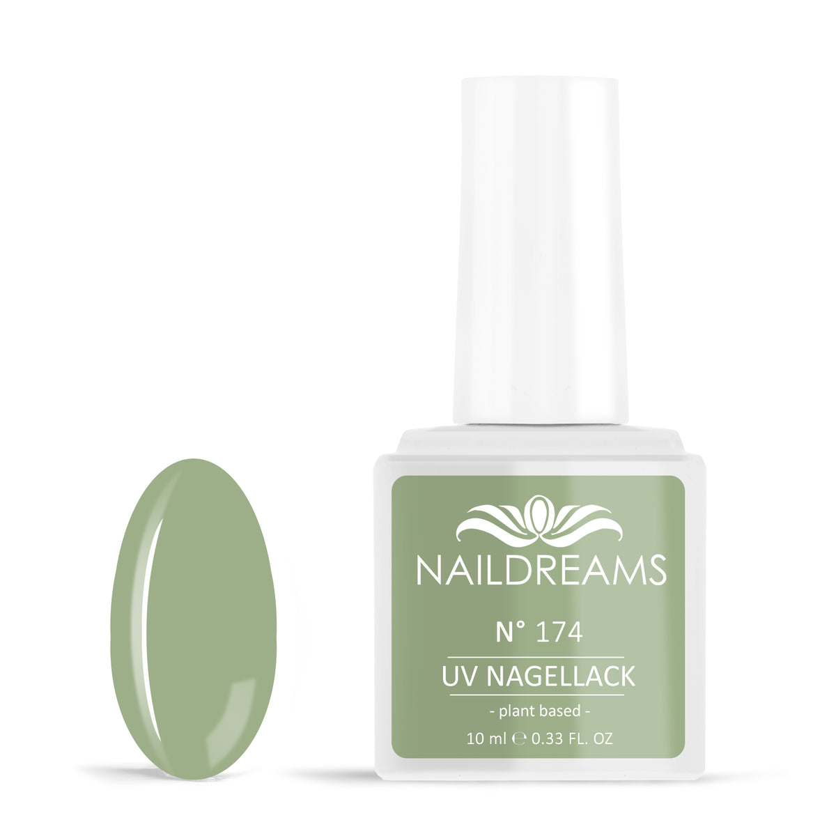UV NAGELLACK - N° 174 - SAGE GREEN