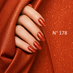 UV NAGELLACK - N° 178 - COPPER FLAME - glitzer -