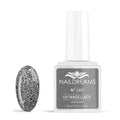 UV NAGELLACK - N° 180 - SILVER CRYSTAL - glitzer -