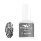 UV NAGELLACK - N° 180 - SILVER CRYSTAL - glitzer -