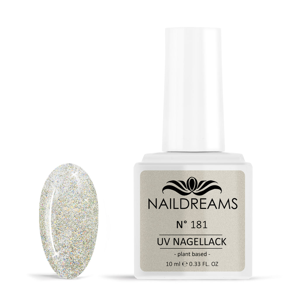 UV NAGELLACK - N° 181 - DIAMOND STARDUST - glitzer -