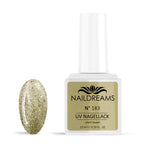 UV NAGELLACK - N° 183 - GOLDEN STARDUST - glitzer -