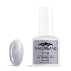 UV NAGELLACK - N° 184 - SILVER LAVENDER - glitzer -