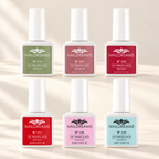 NAILDREAMS UV-Nagellack Starterset mit LED-Lampe – 6 Farben